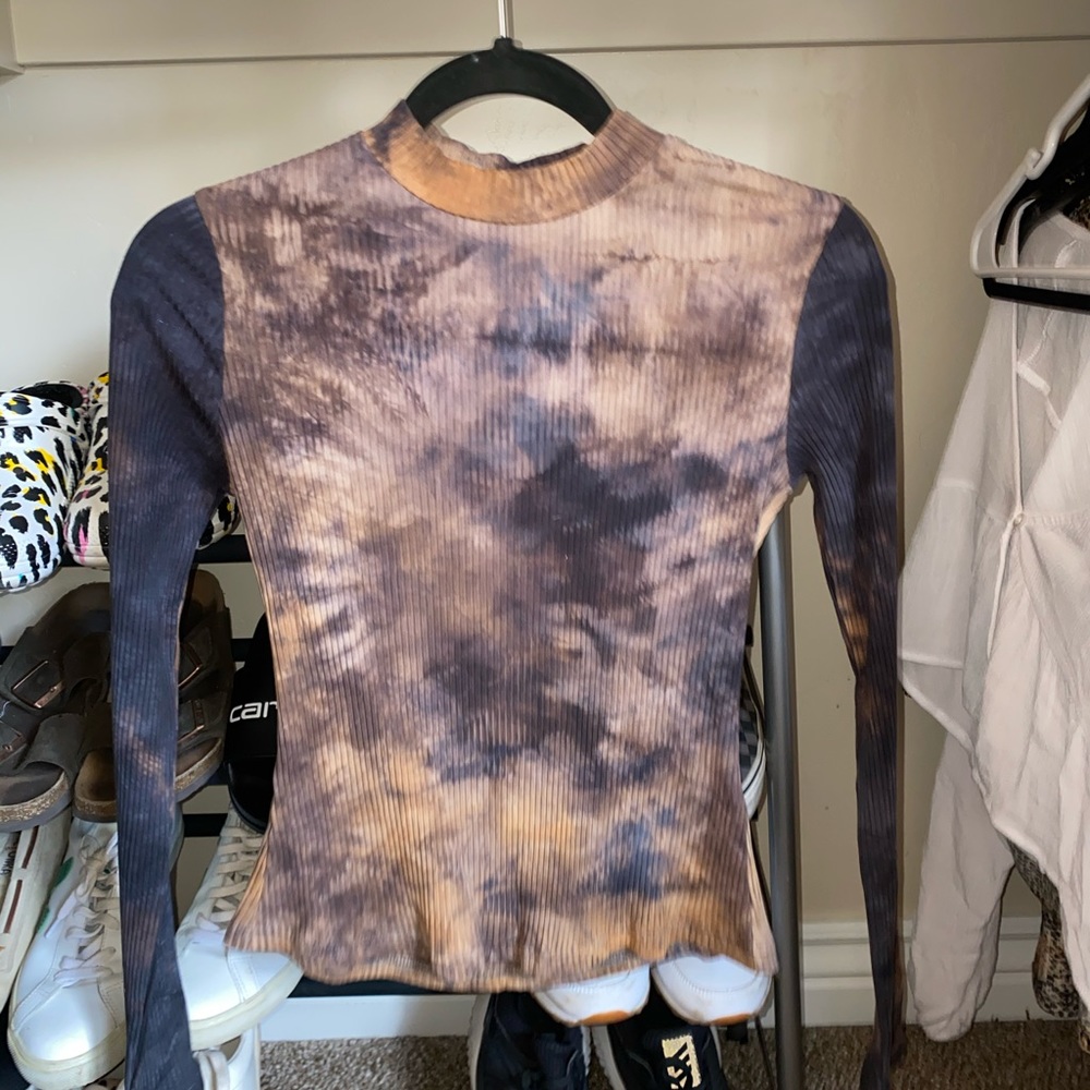 Shein Tie Dye Turtleneck